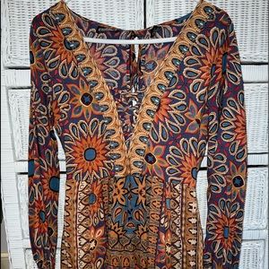 Angie Boho multicolor romper